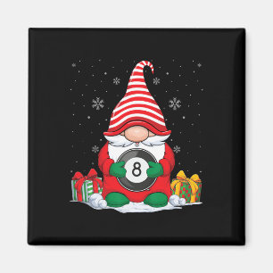 Billiard Ll Weihnachtsgnome Niedlicher Billiard Ll Magnet