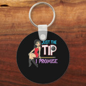 Billiard Lovers Just The Tip I Promise Schlüsselanhänger (Vorderseite)