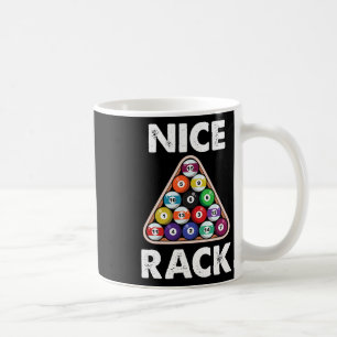 Billiard Nice Rack Billiard Player Geschenk Kaffeetasse