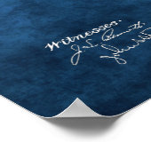 Billiard Patent Art #1 Pool Room Decke Poster (Ecke)