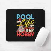 Billiard Player | Billard Pool ist mein Leben Mousepad (Mit Mouse)