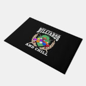 Billiard Player | Billard spielen Fußmatte (Schrägansicht)