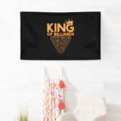 Billiard Player | Billardkönig Banner (Insitu)