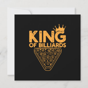 Billiard Player   Billardkönig Einladung