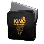 Billiard Player | Billardkönig Laptopschutzhülle (Vorderseite Links)