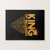 Billiard Player | Billardkönig Puzzle (Horizontal)