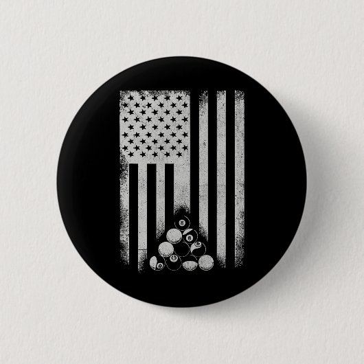 Billiard Player Billiard Billiard Button (Vorderseite)