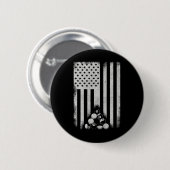 Billiard Player Billiard Billiard Button (Vorne & Hinten)