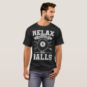 Billiard Player & billiard Pool Game T-Shirt (Vorne ganz)