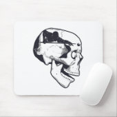 Billiard Player Brain Skull Billiards Table Rack C Mousepad (Mit Mouse)