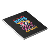 Billiard Player | Dieses Mädchen spielt Billard Notizblock (angewinkelt)