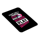 Billiard Player | Echte Frauen spielen Snooker Magnet (Rechte Seite)