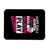 Billiard Player | Echte Frauen spielen Snooker Magnet (Horizontal)