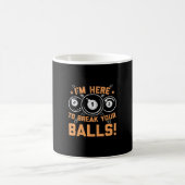 Billiard Player | Ich bin hier, um mit Pools zu sp Kaffeetasse (Mittel)