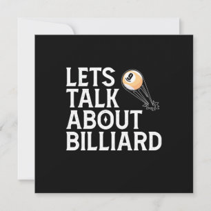 Billiard Player   Lasse über Billiard Einladung