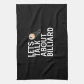 Billiard Player | Lasse über Billiard Geschirrtuch (Vertikal)
