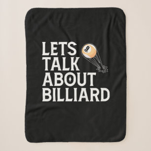 Billiard Player Lasse über Billiard Sherpadecke