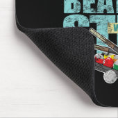 Billiard Player Shoot Pool Snooker Cue Mousepad (Ecke)