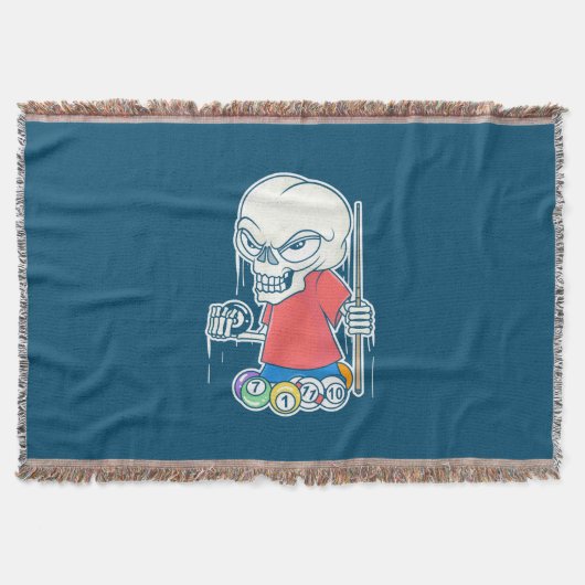 Billiard Player | Skull Billiard Player Decke (Vorderseite)