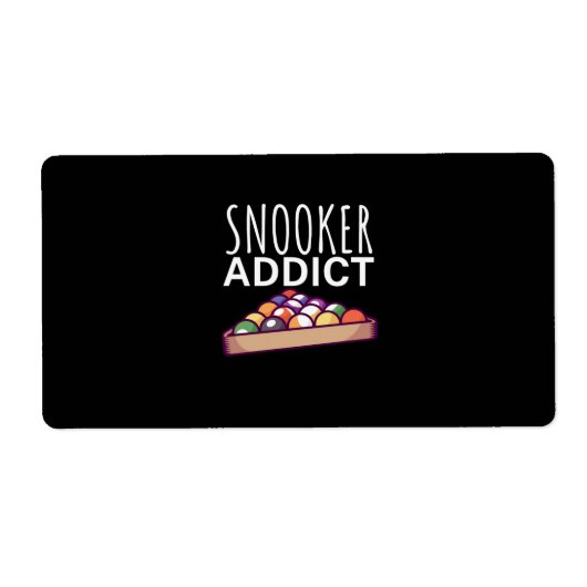 Billiard Player | Snooker Addict (Vorne)