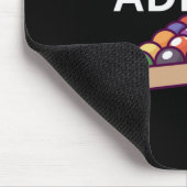 Billiard Player | Snooker Addict Mousepad (Ecke)