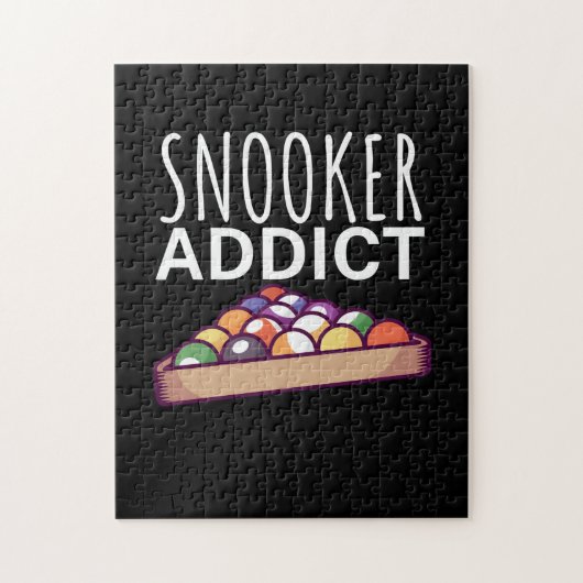Billiard Player | Snooker Addict Puzzle (Vertikal)