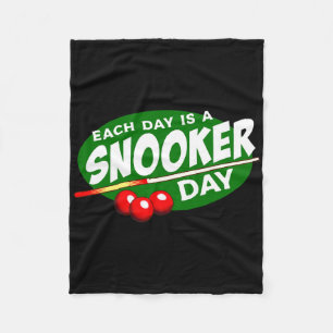 Billiard Player Snooker Pool Game Lover Funny Fleecedecke
