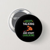 Billiard Player | Snooker Start Chalking Button (Vorne & Hinten)