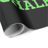Billiard Player | Snooker Start Chalking Geschenkpapier (Rolleneckpunkt)