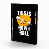Billiard Player | So spielt Snooker Roll Fotoblock (Rechts)
