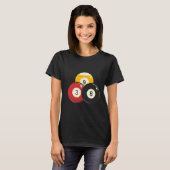 Billiard Pool Ball T-Shirt (Vorne ganz)