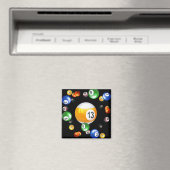 Billiard Pool Balls Magnet (In Situ (Geschirrspüler))