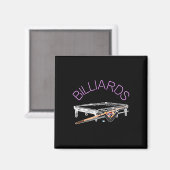 Billiard Pool Game Magnet (Vorderseite/Rückseite)