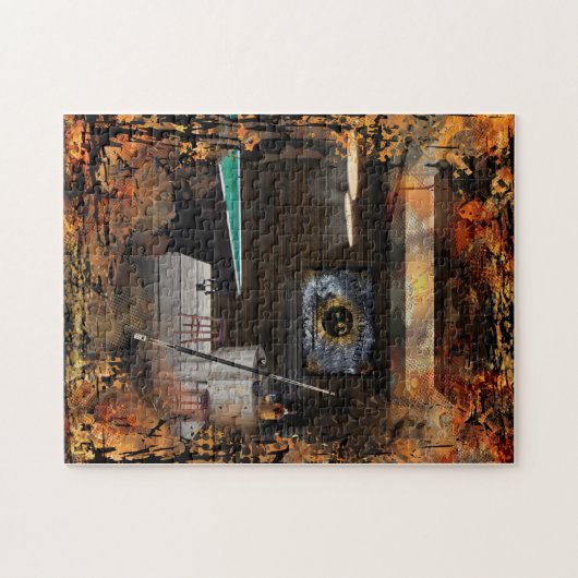 Billiard Pool Hall Puzzle (Horizontal)