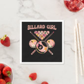 Billiard Pool Player Billard 8-Ball Serviette (Beispiel)