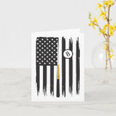 Billiard Pool Player Billiard Tabelle USA US Ameri Karte (Gelbe Blume)