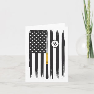 Billiard Pool Player Billiard Tabelle USA US Ameri Karte