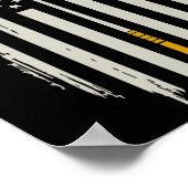 Billiard Pool Player Billiard Tabelle USA US Ameri Poster (Ecke)