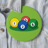Billiard Pool Snooker Balls Button (Beispiel)