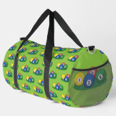 Billiard Pool Snooker Balls Muster Duffle Bag (Rechte Ecke)