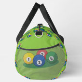 Billiard Pool Snooker Balls Muster Duffle Bag (Rechts)