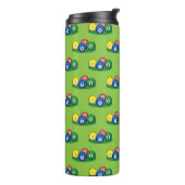 Billiard Pool Snooker Balls Muster Thermosbecher (Nach links gedreht)