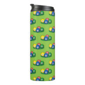 Billiard Pool Snooker Balls Muster Thermosbecher (Nach rechts gedreht)