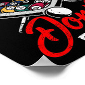 Billiard Pool Snooker Player Funny Stroke Es nicht Poster (Ecke)