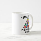 Billiard Pool Spieler Tasse (VorderseiteRechts)