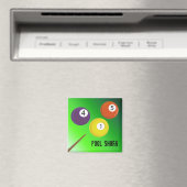 Billiard Poolhai Magnet (In Situ (Geschirrspüler))