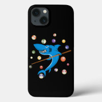 Billiard Shark 8 Ball Player Pool Table Cue Stick