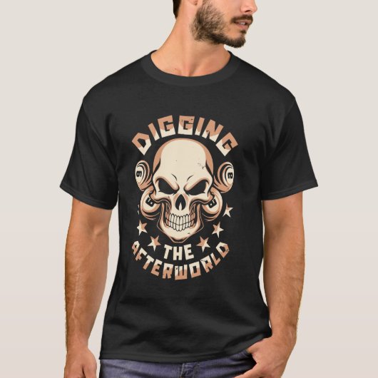 Billiard Skull Billard 8-Ball - Cue Pool T-Shirt (Vorderseite)
