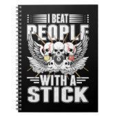 Billiard Snooker Cue Sports Pool Player Notizblock (Vorderseite)