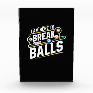 Billiard Snooker Ist Hier Um Deine Kugeln Zu Zersc Fotoblock